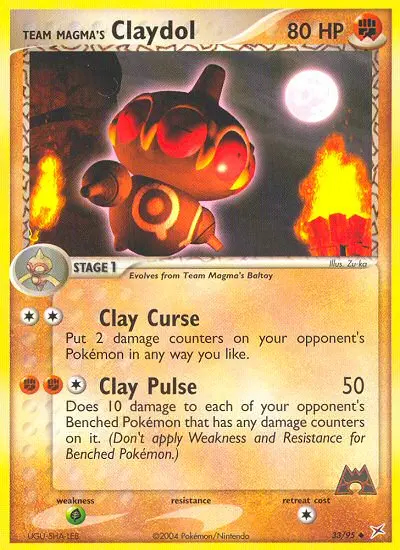 Image of the card Team Magma's Claydol