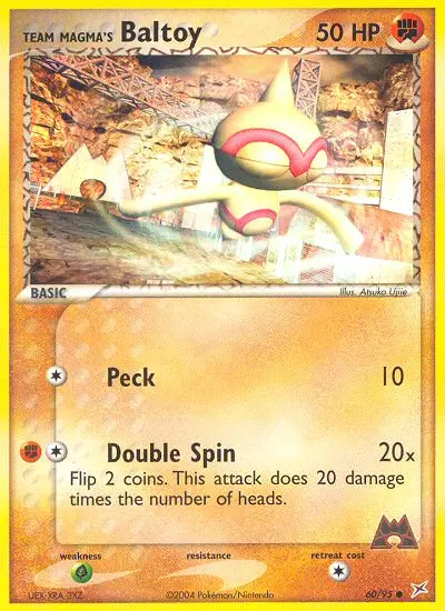 Image of the card Team Magma's Baltoy