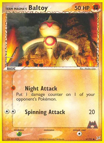 Image of the card Team Magma's Baltoy