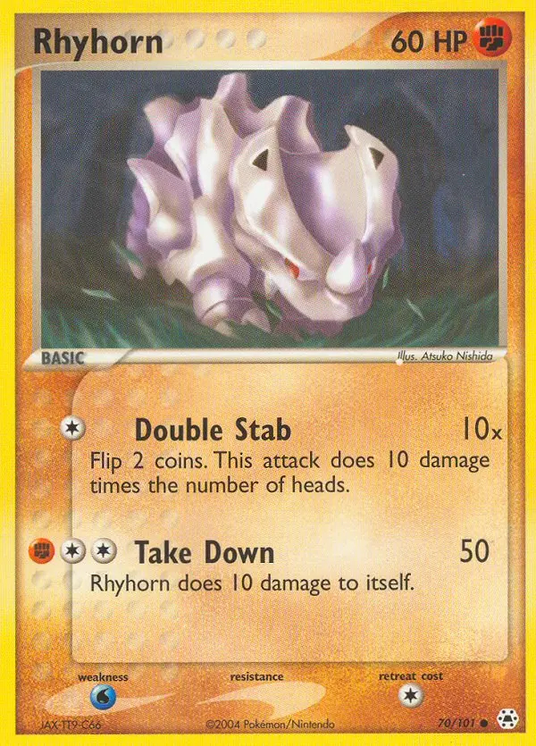 Image of the card Rhyhorn