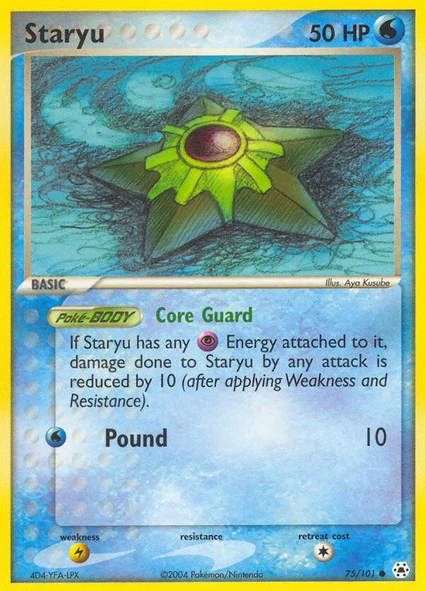Image of the card Staryu