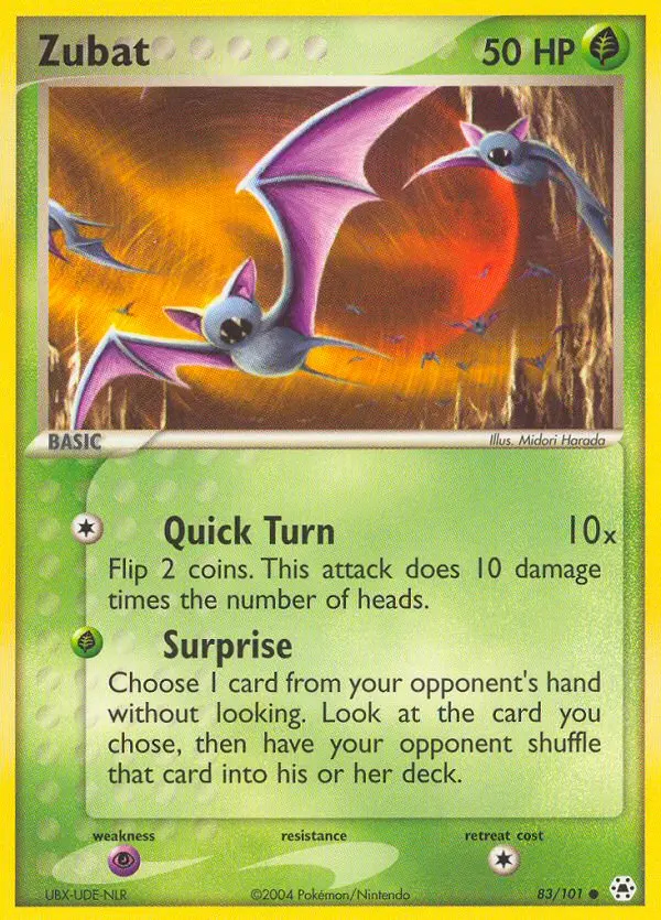 Image of the card Zubat