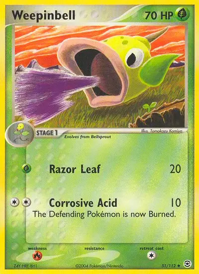 Image of the card Weepinbell
