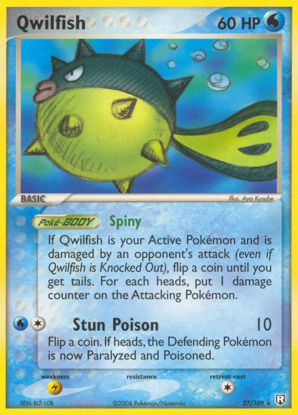 Image of the card Qwilfish