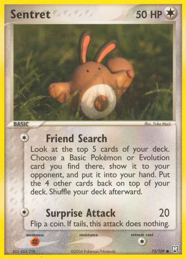 Image of the card Sentret