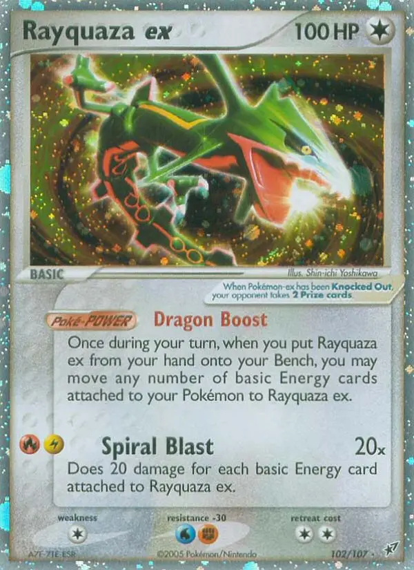 Image of the card Rayquaza ex
