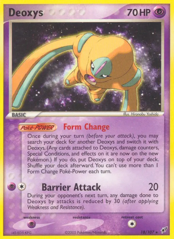 Image of the card Deoxys