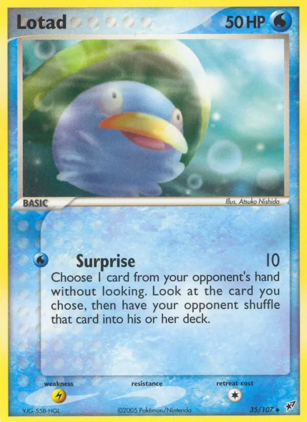 Image of the card Lotad