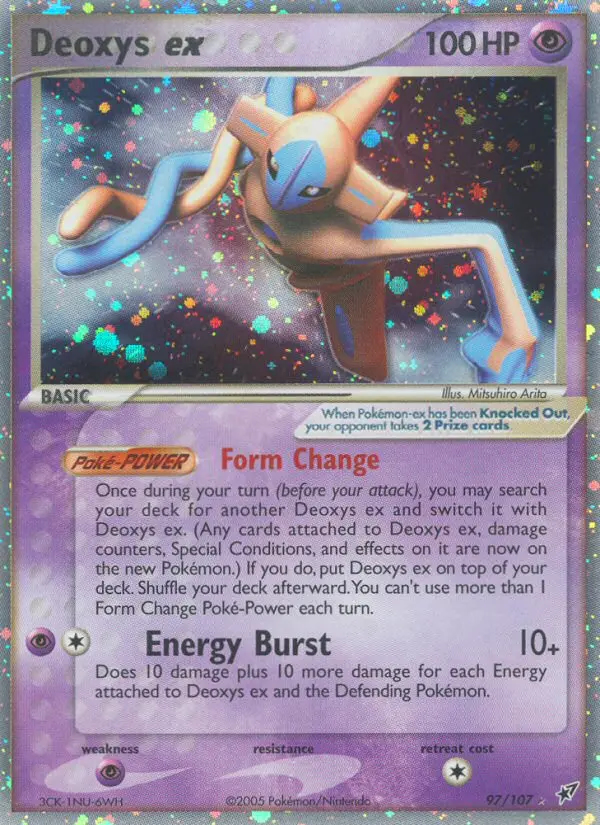 Image of the card Deoxys ex