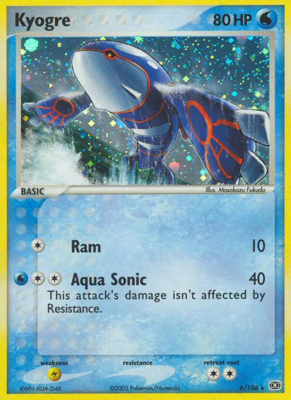 Image of the card Kyogre