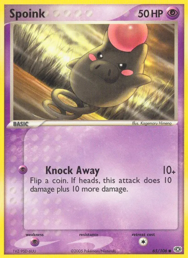 Image of the card Spoink
