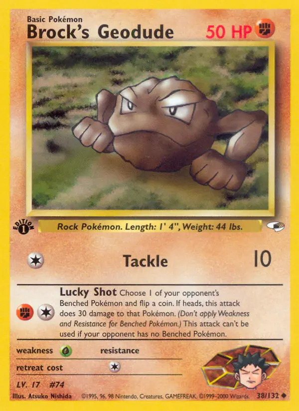 Image of the card Brock's Geodude