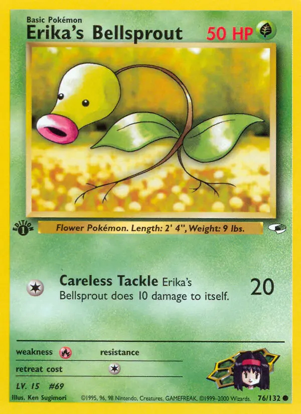 Image of the card Erika's Bellsprout