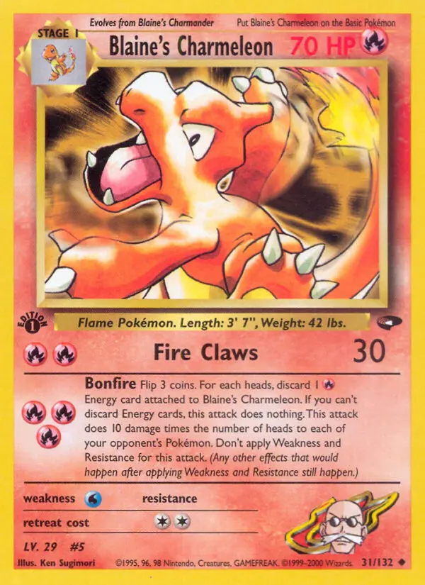 Image of the card Blaine's Charmeleon