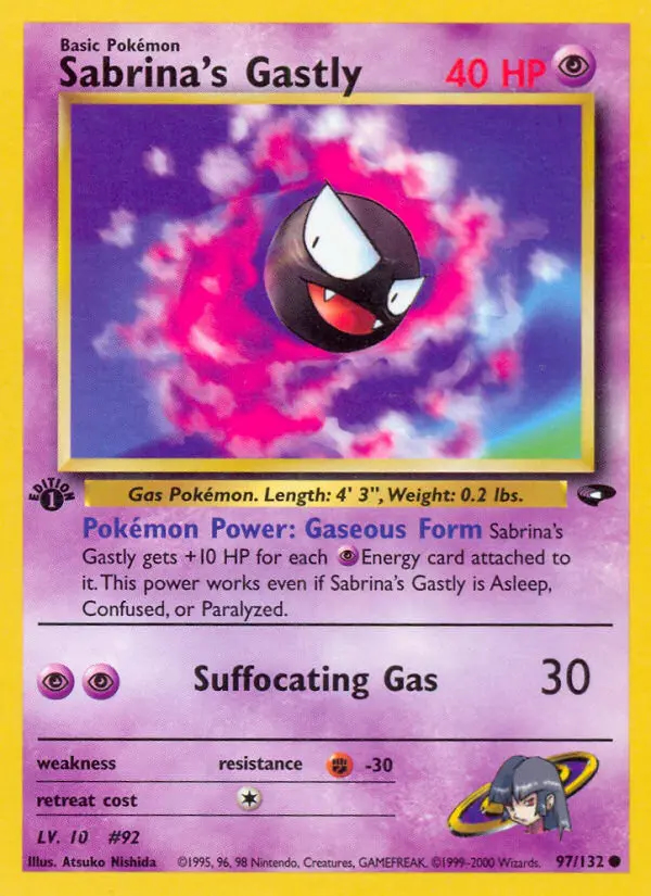 Image of the card Sabrina's Gastly
