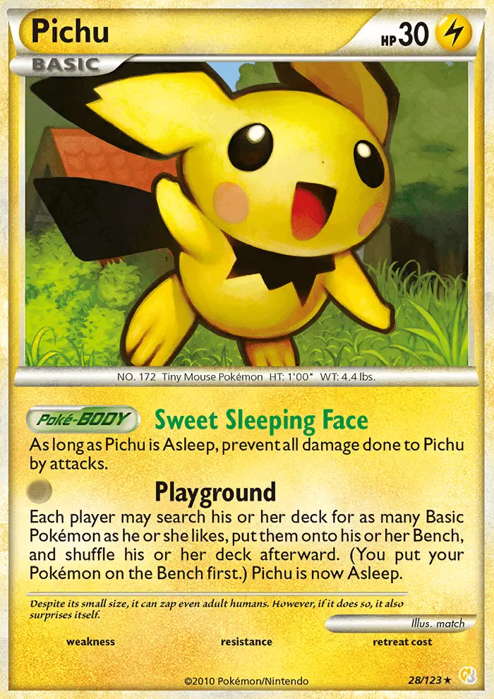 Image of the card Pichu