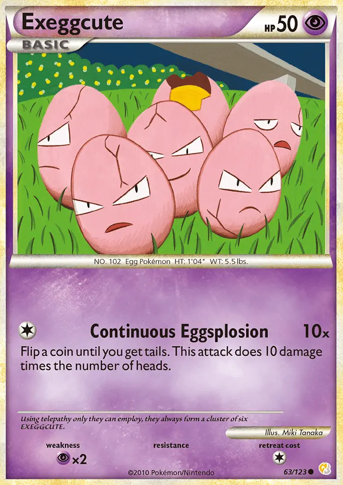 Image of the card Exeggcute