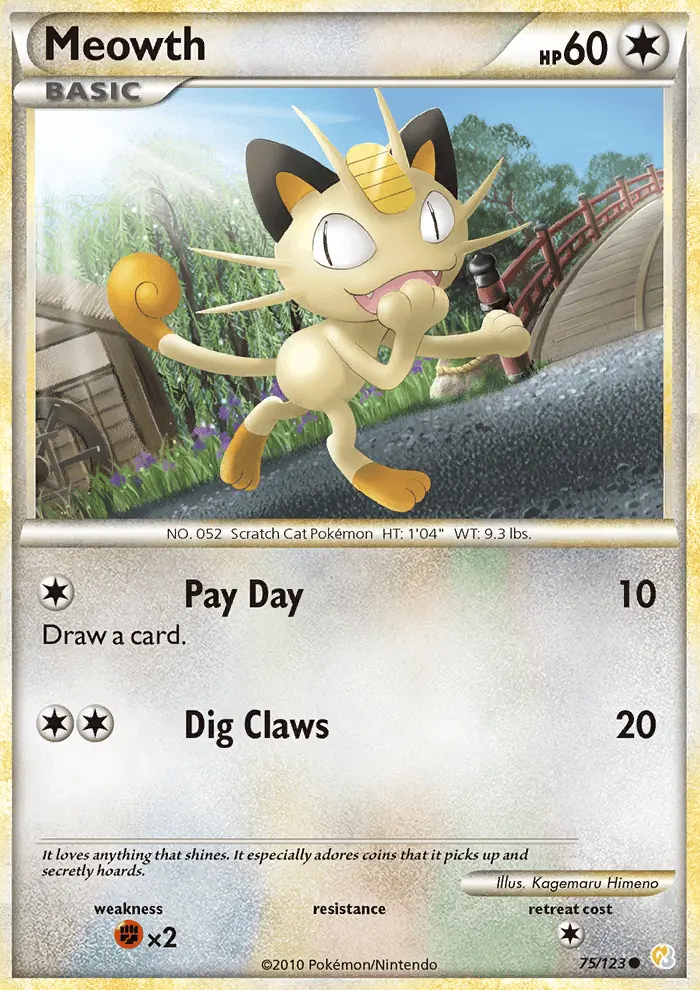 Image of the card Meowth