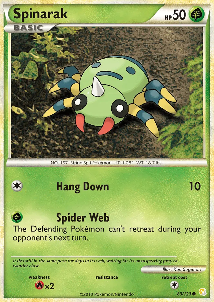 Image of the card Spinarak
