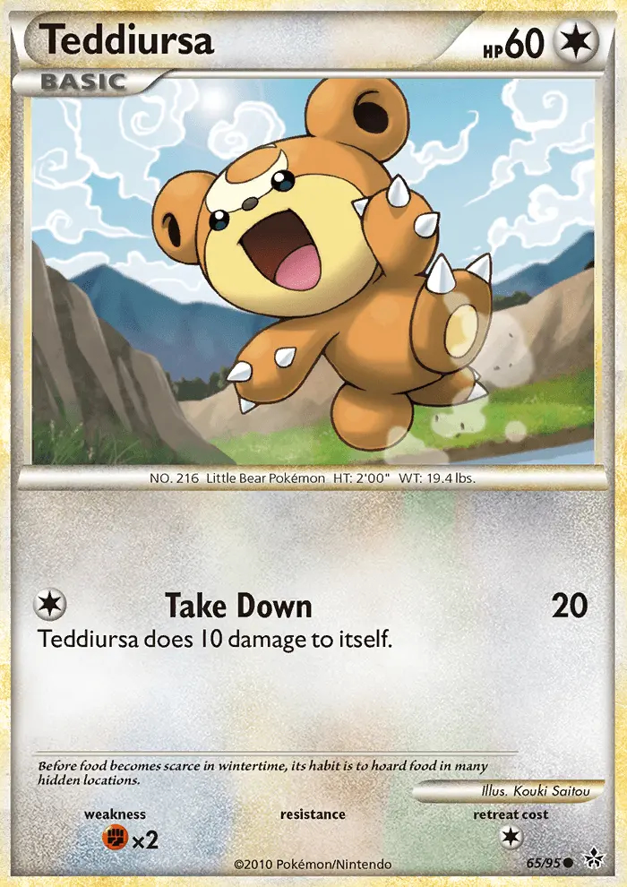 Image of the card Teddiursa