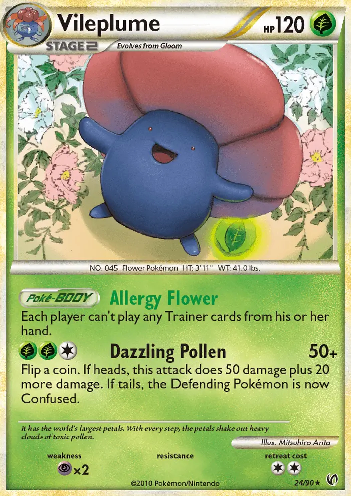 Image of the card Vileplume