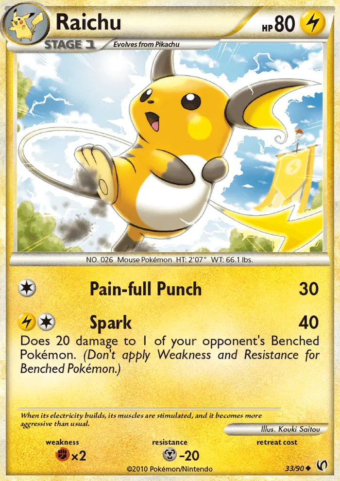 Image of the card Raichu