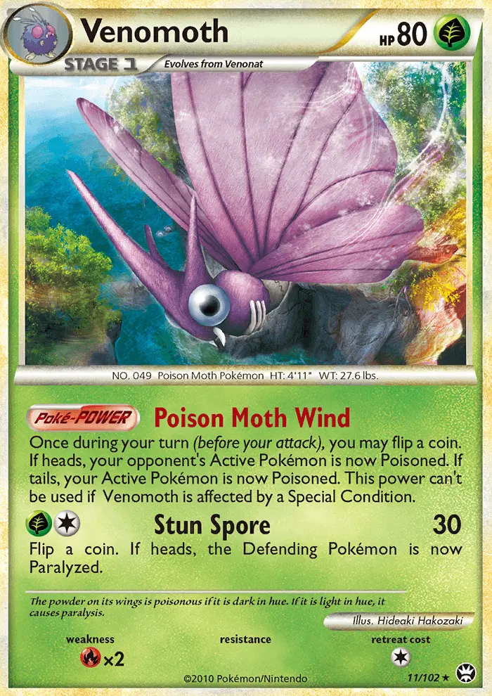 Image of the card Venomoth