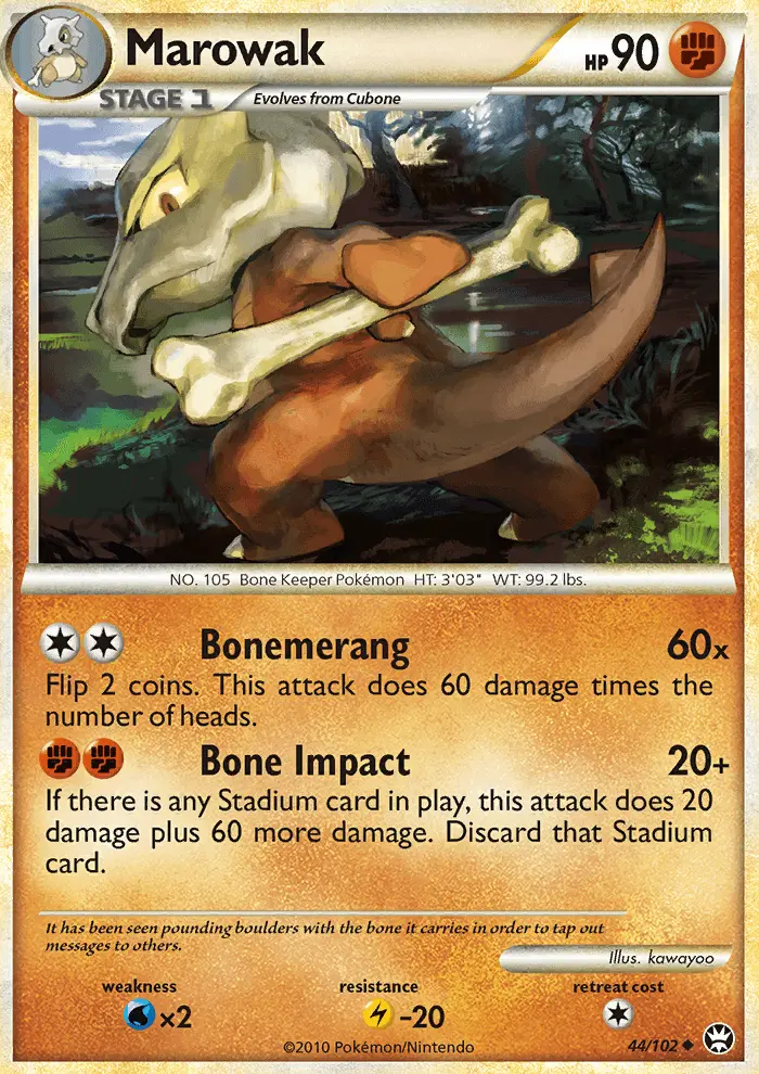 Image of the card Marowak