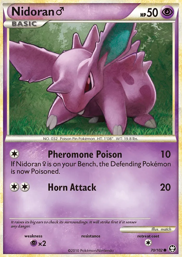 Image of the card Nidoran♂
