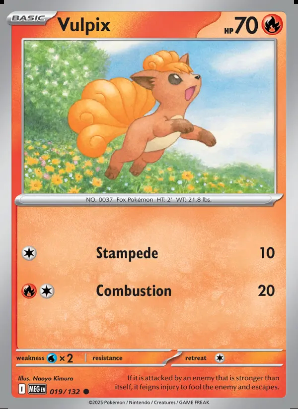 Image of the card Vulpix
