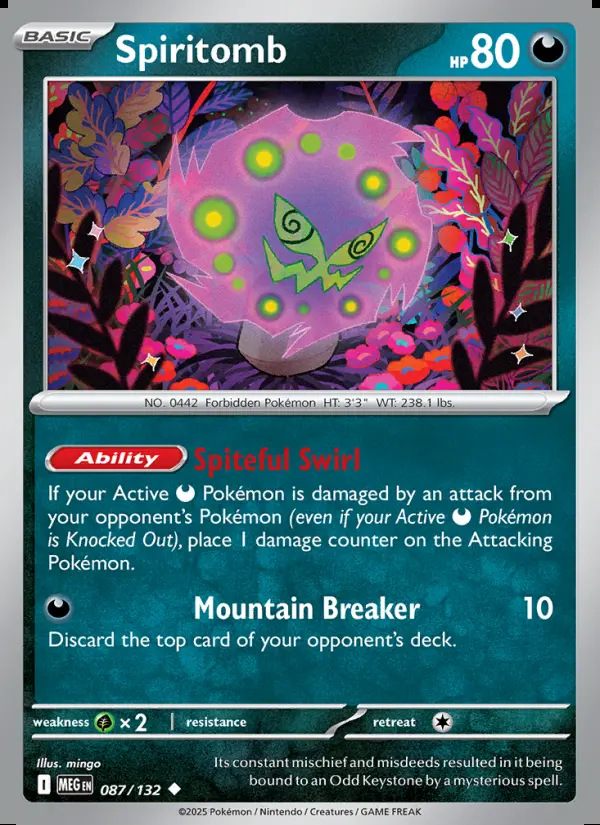 Image of the card Spiritomb