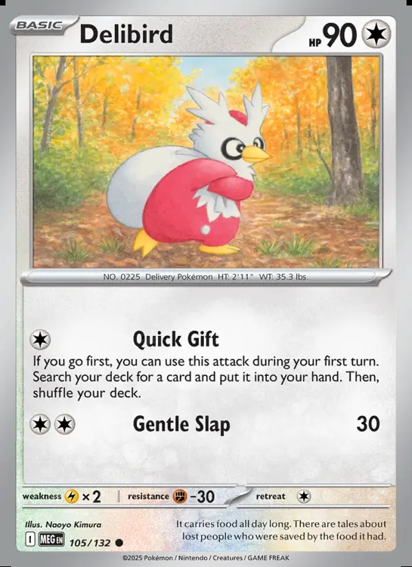 Image of the card Delibird
