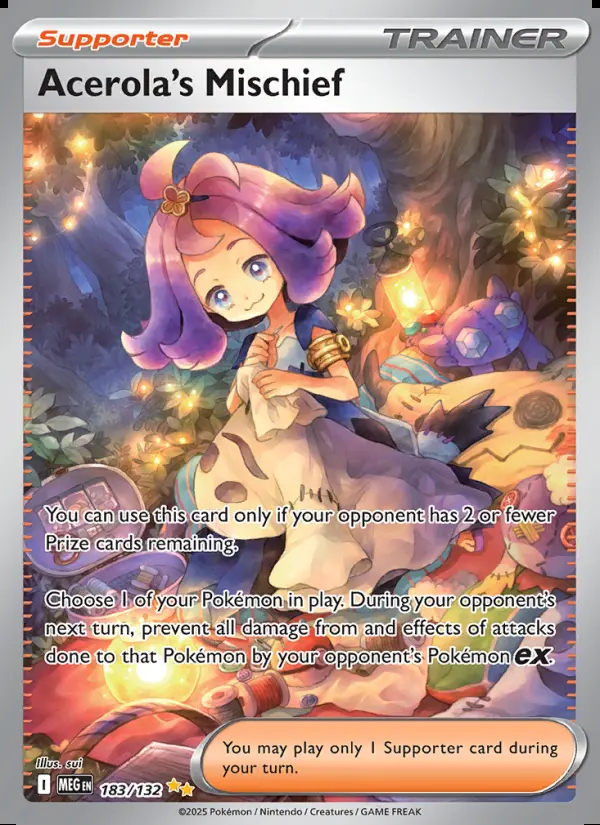 Image of the card Acerola's Mischief