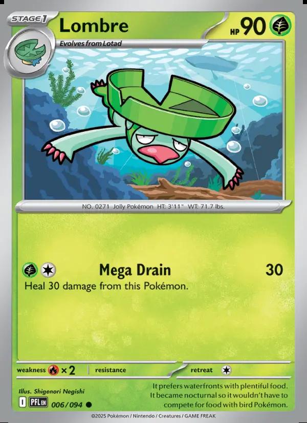 Image of the card Lombre