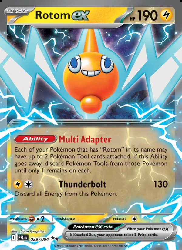Image of the card Rotom ex