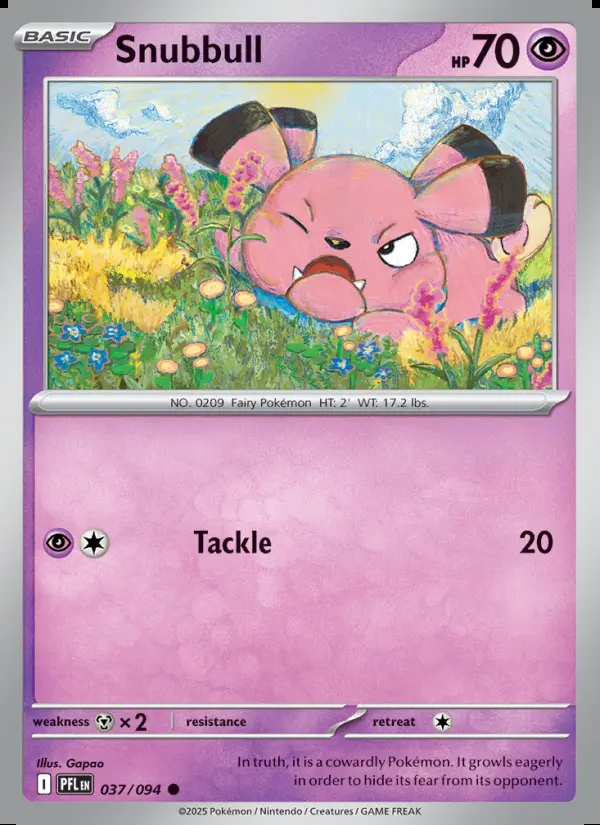 Image of the card Snubbull