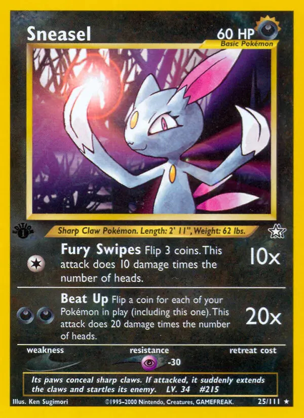Image of the card Sneasel
