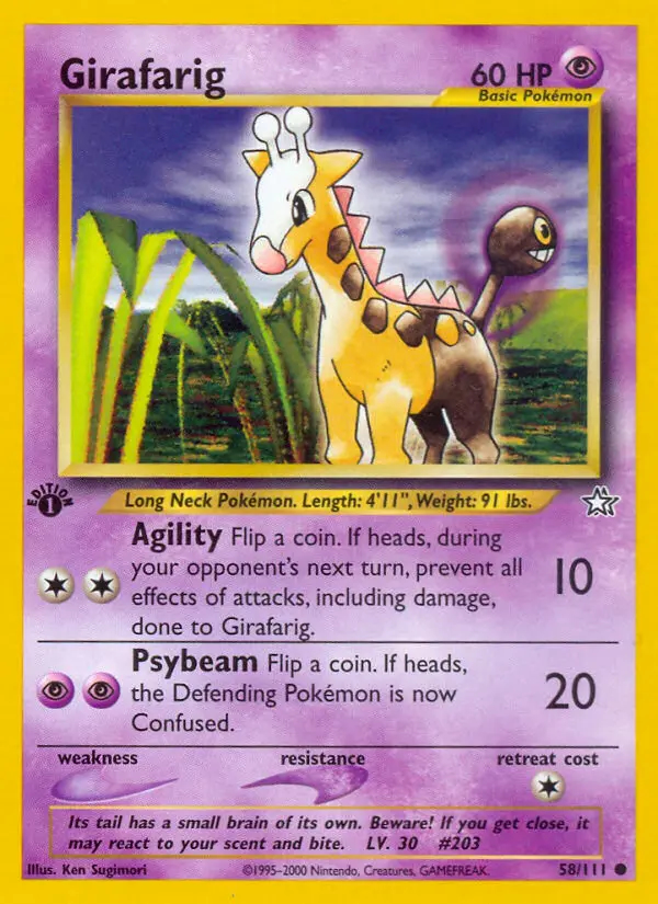 Image of the card Girafarig