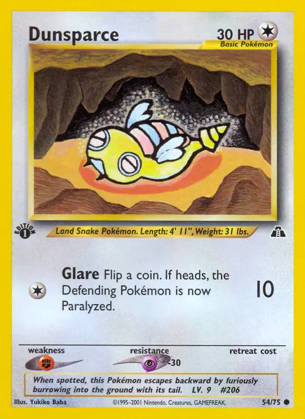 Image of the card Dunsparce