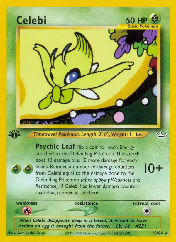 Image of the card Celebi