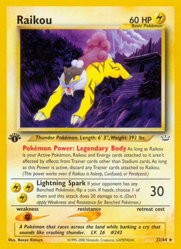 Image of the card Raikou