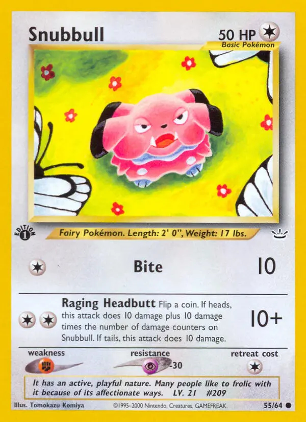 Image of the card Snubbull