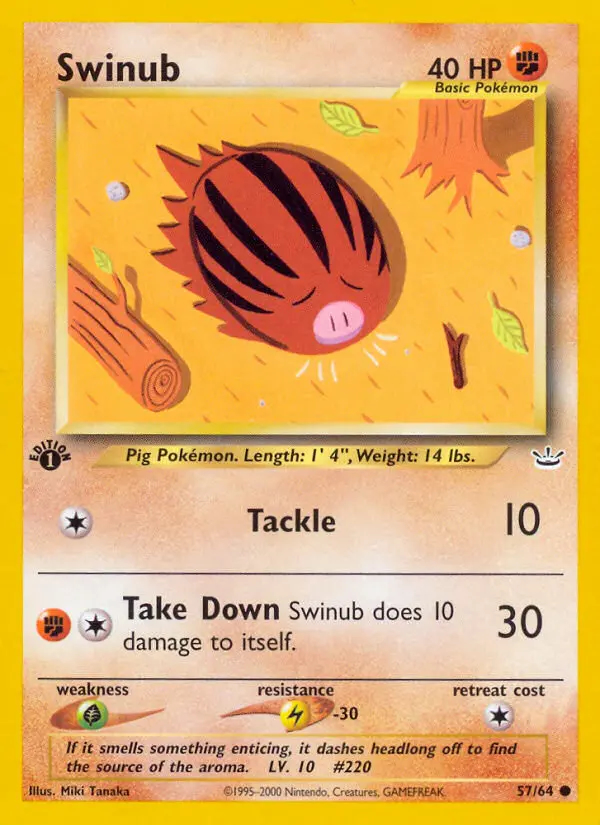 Image of the card Swinub