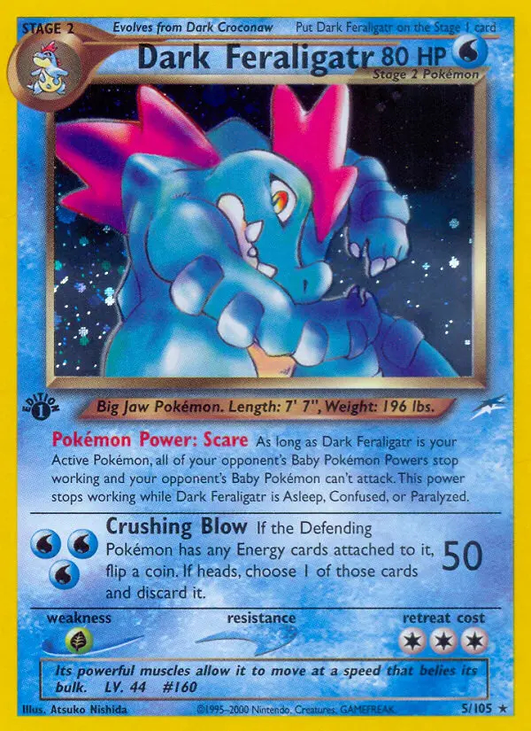 Image of the card Dark Feraligatr