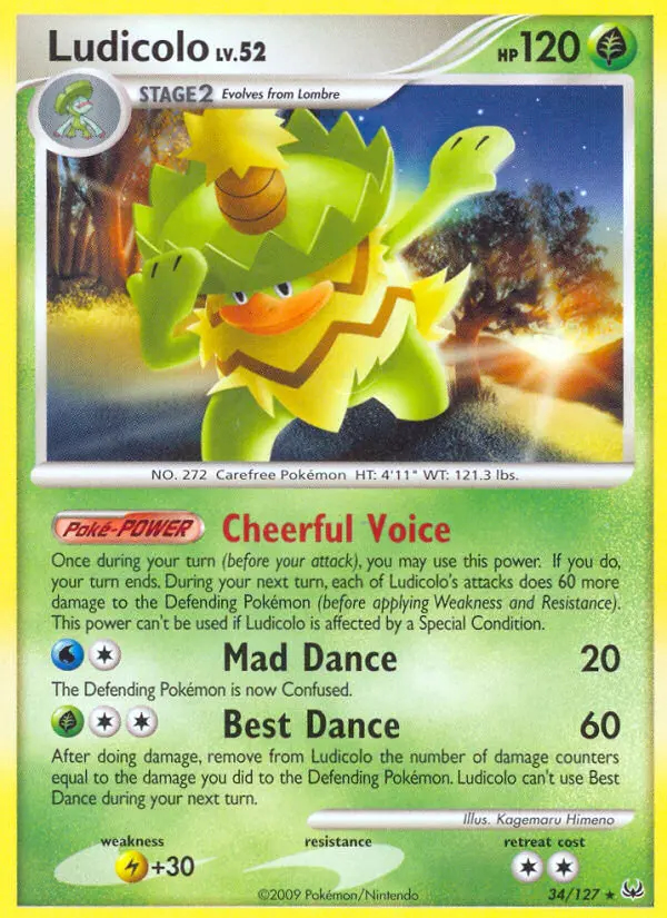 Image of the card Ludicolo