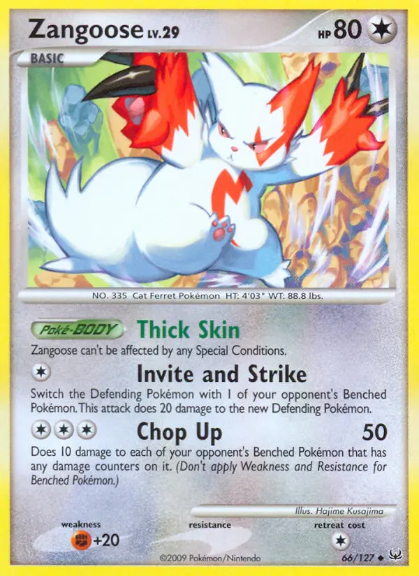 Image of the card Zangoose
