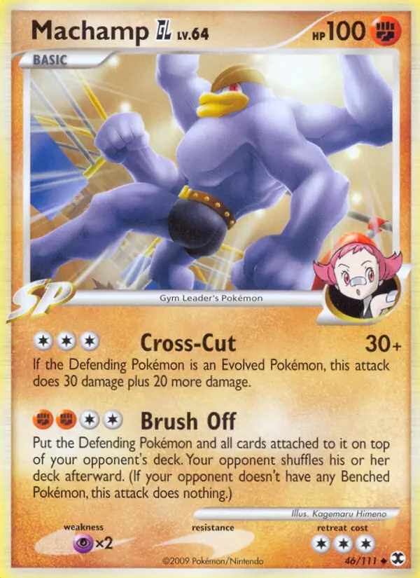 Image of the card Machamp GL
