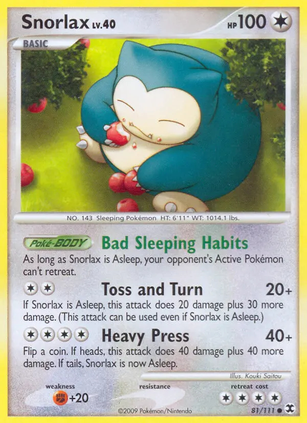 Image of the card Snorlax