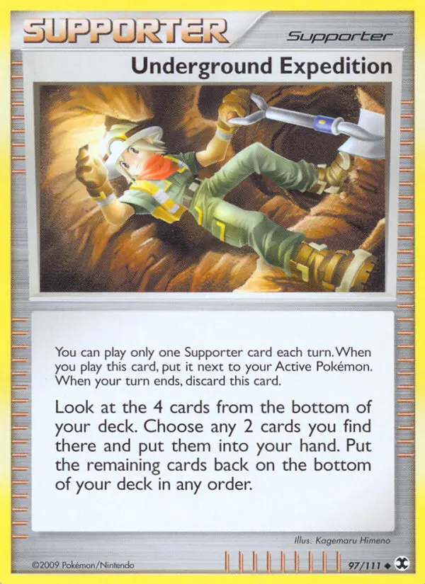 Image of the card Underground Expedition