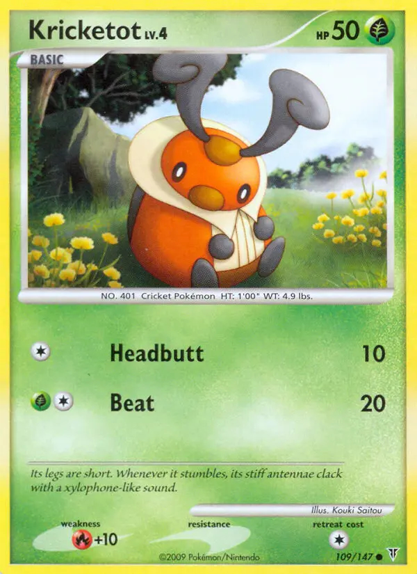 Image of the card Kricketot